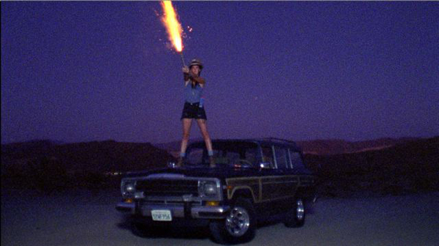 Sarah Hagan fireworks Wagoneer 16mm