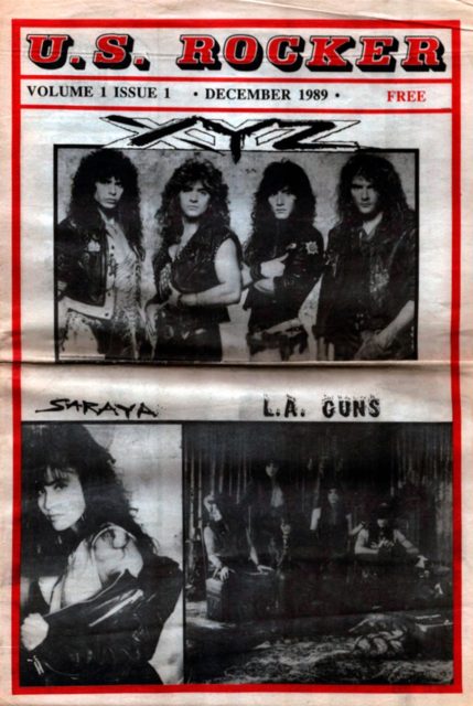 U.S. Rocker Issue 1 1989 Cleveland Brenda Mullen Trent Weller